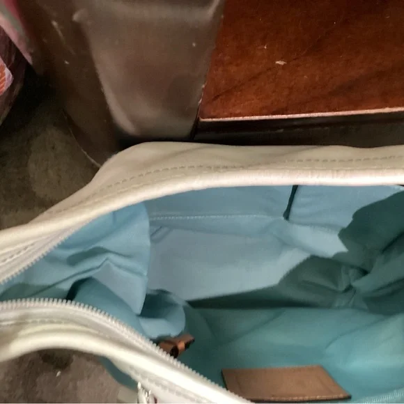 Vintage Coach Rugby Stripe Bucket Bag A0993-F13357 - Picture 9 of 11